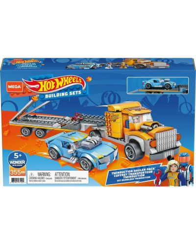Set Pentru Joc Mega Blocks Hot Wheels Twinduction Ozone Ro
