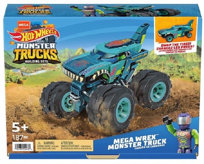 Constructor Hot Wheels Monster Trucks Buggy Mega Wrex Ozone Ro