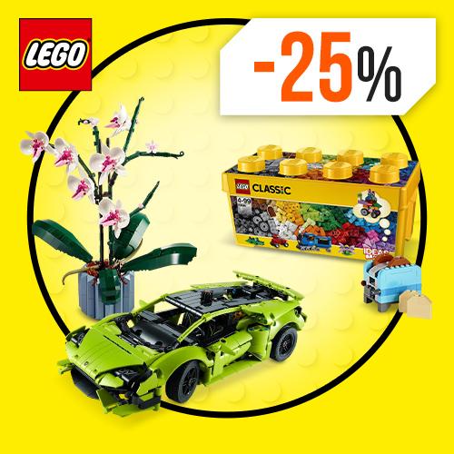 -25% la LEGO cu cod promoțional