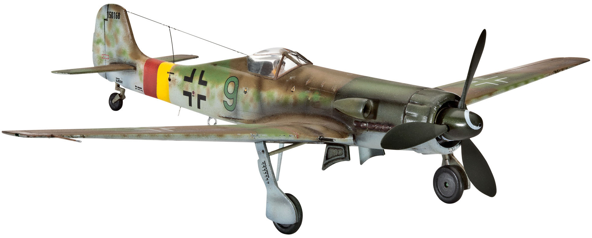 Model asamblat de avion militar  Revell -Focke Wulf Ta 152 H (03981)