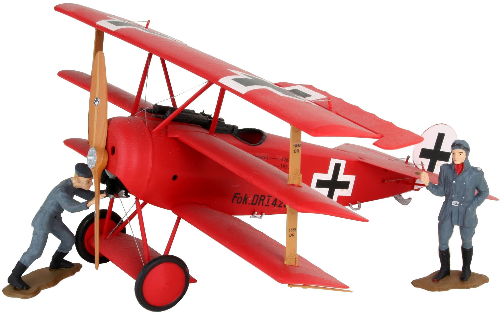 Model de asamblat  de avion militar  Revell - Fokker Dr.1 Manfred von Richthofen (04744)