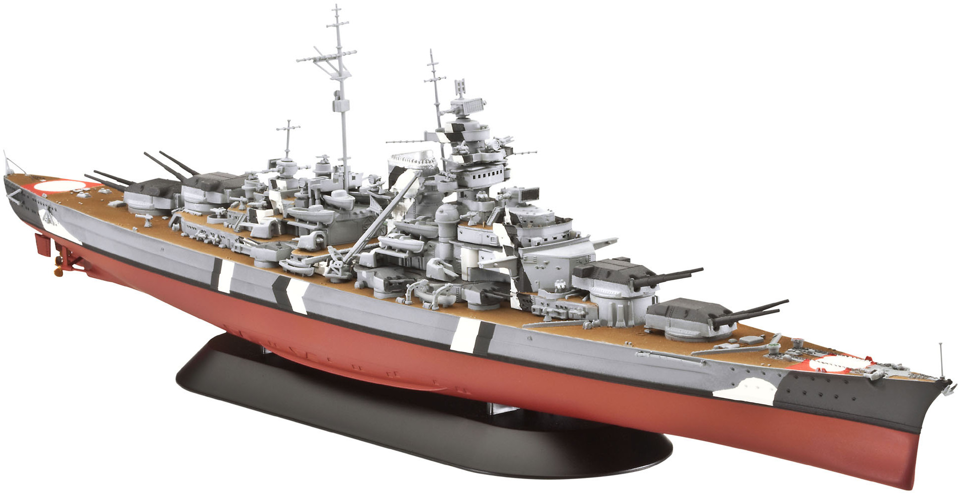 Model de asamblat  al unei nave de război  Revell - Battleship BISMARCK (05098)