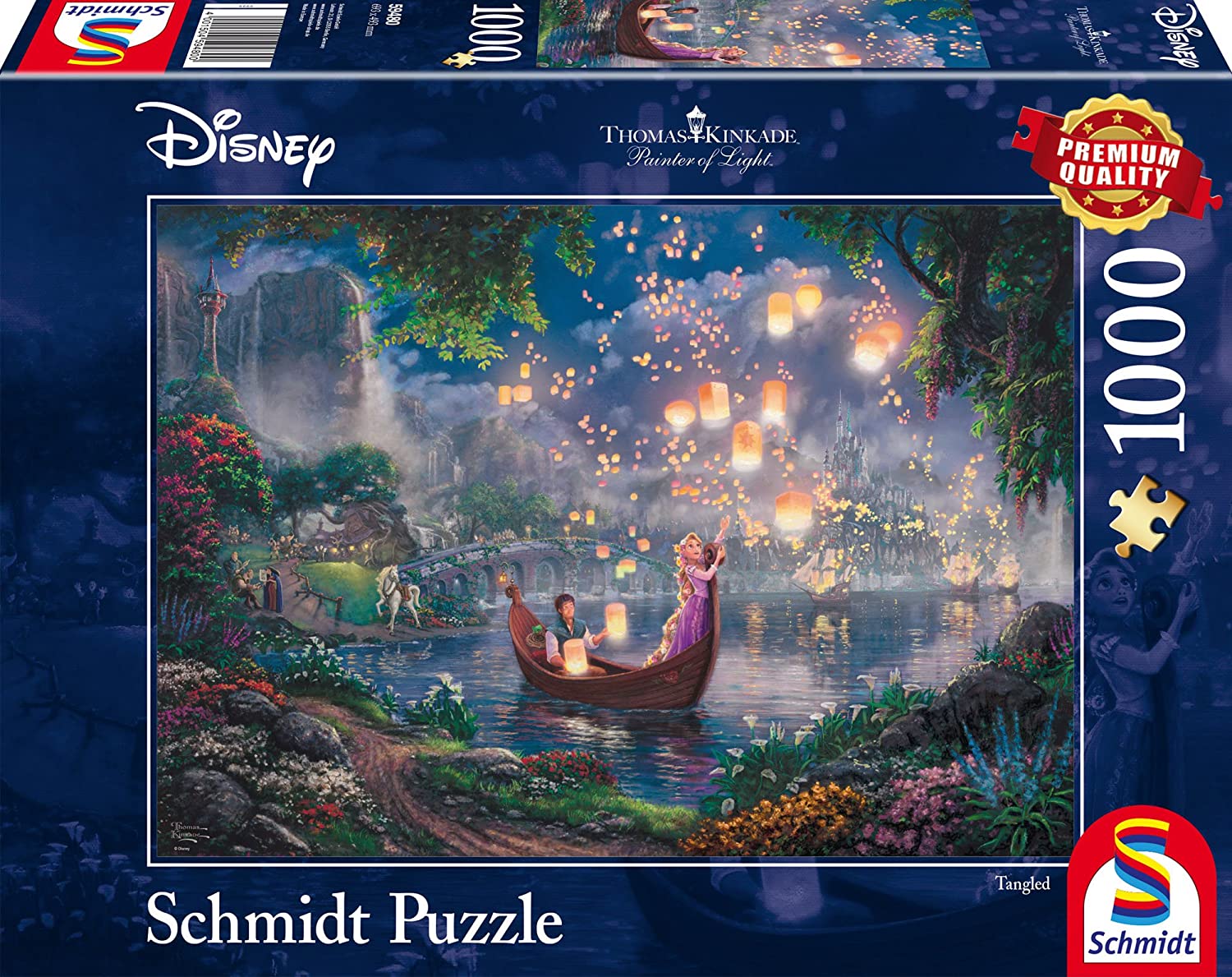Puzzle Schmidt din 1000 de piese - Thomas Kinkade Tangled
