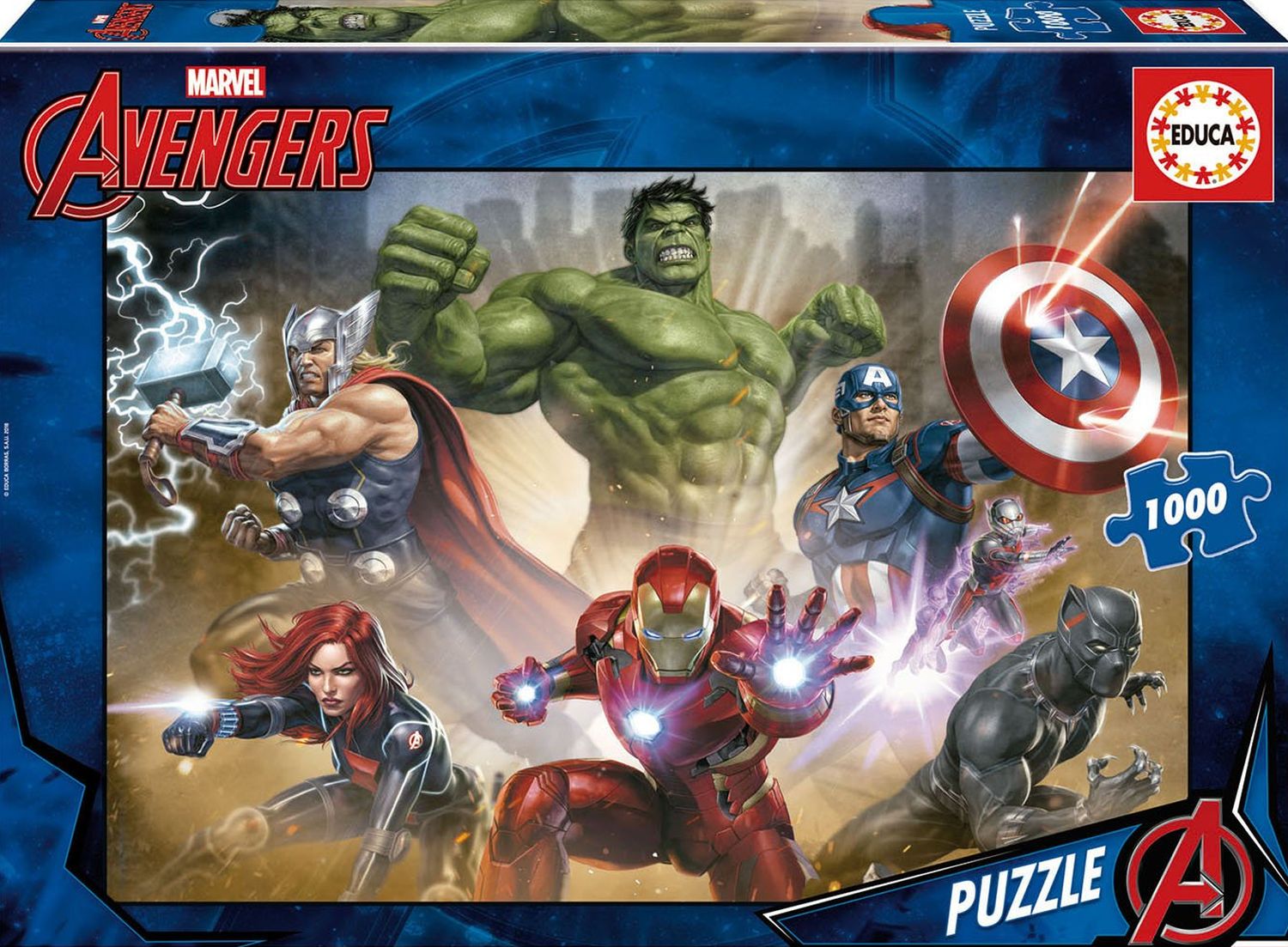 Puzzle Educa din 1000 de piese - The Avengers