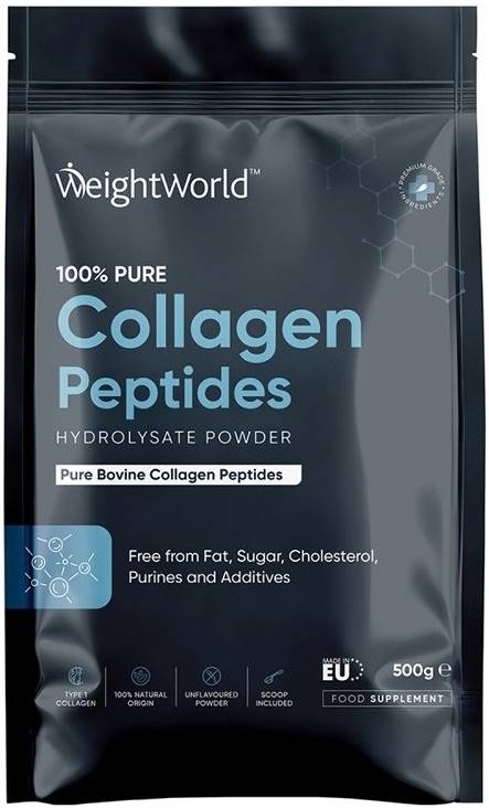 100% Pure Collagen Peptides, 500 g, Weight World