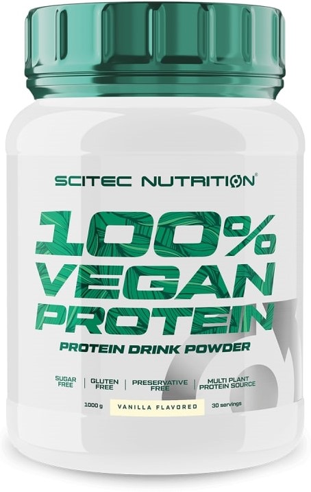 100% Vegan Protein, vanilie, 1000 g, Scitec Nutrition