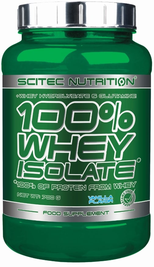 100% Whey Isolate, fursecuri cu cremă, 700 g, Scitec Nutrition