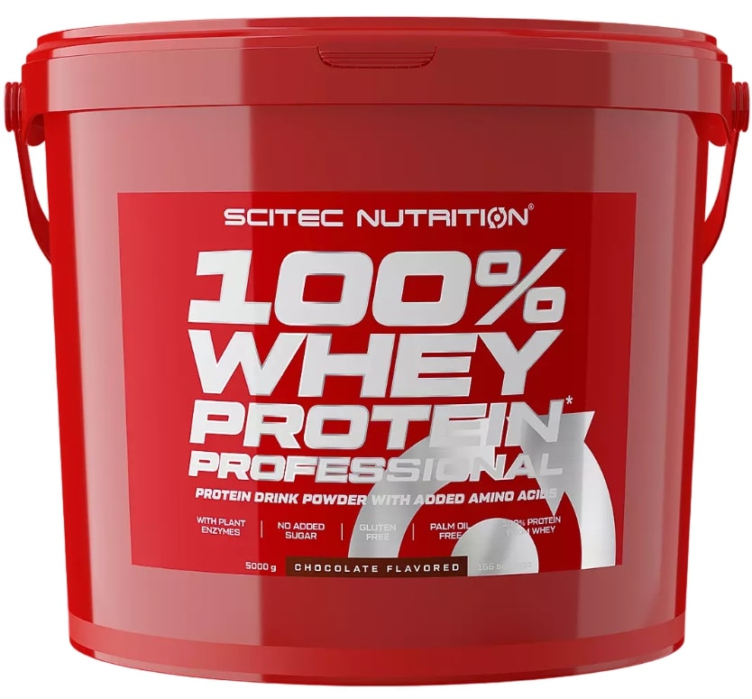 100% Whey Protein Professional, cheesecake cu lămâie, 5000 g, Scitec Nutrition