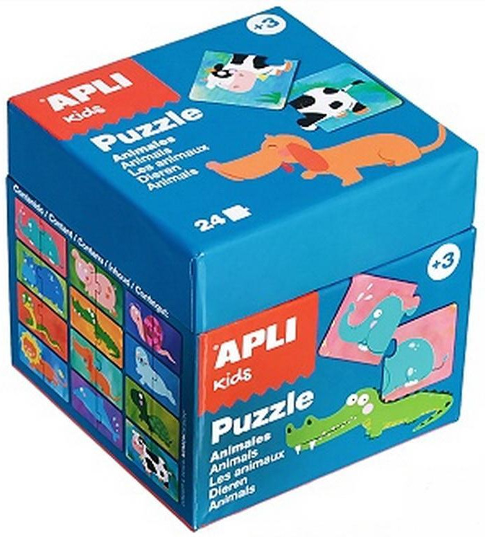 Puzzle educativ APLI de 24 piese - Animale