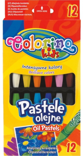 Pasteluri uleioase - Set de 12 culori