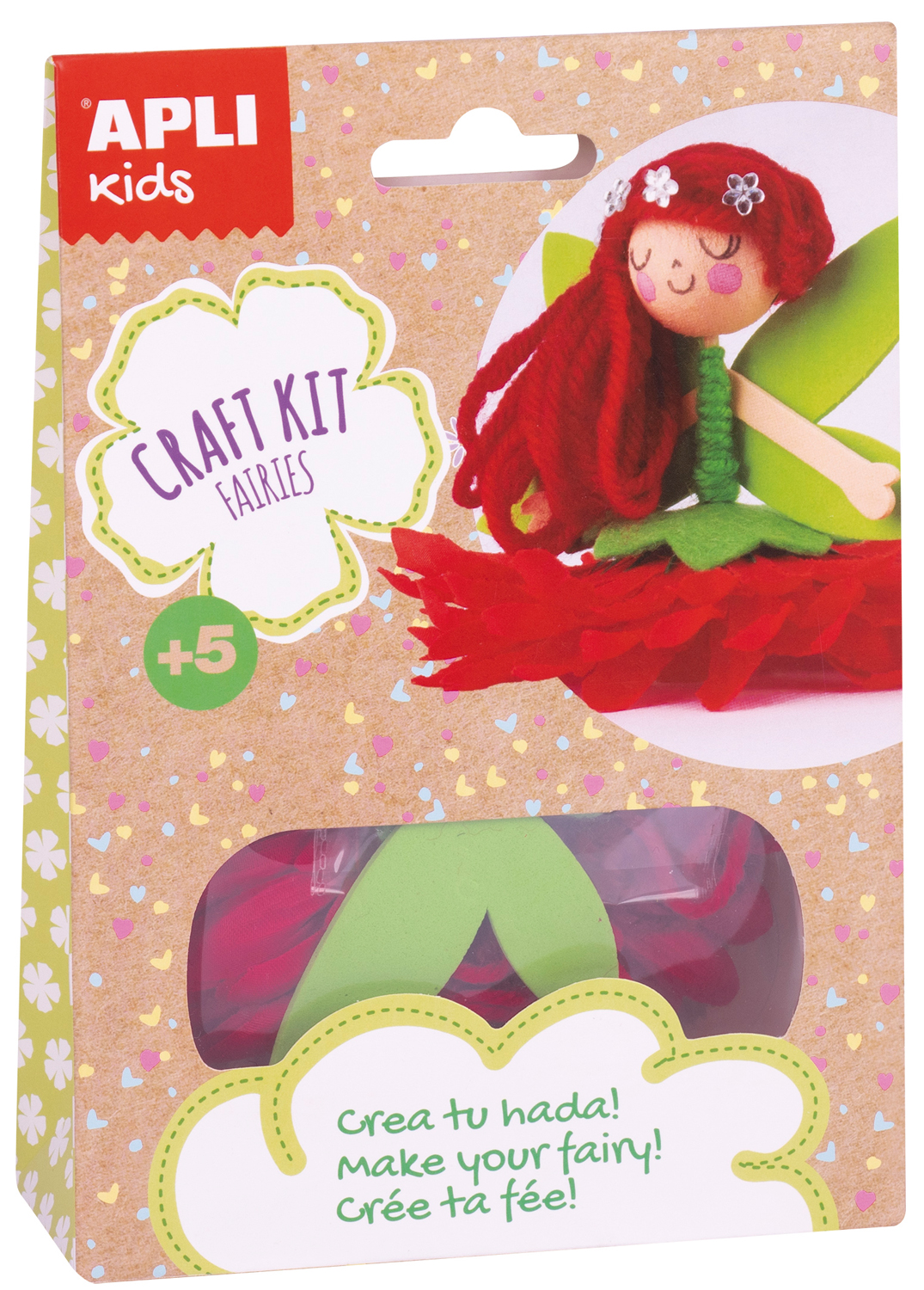 Set creativ APLI - Zana rosie