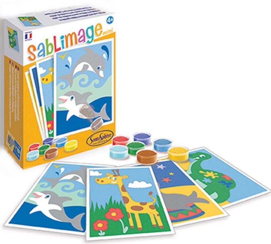 Set de pictura cu nisip Sentosphere - Animale