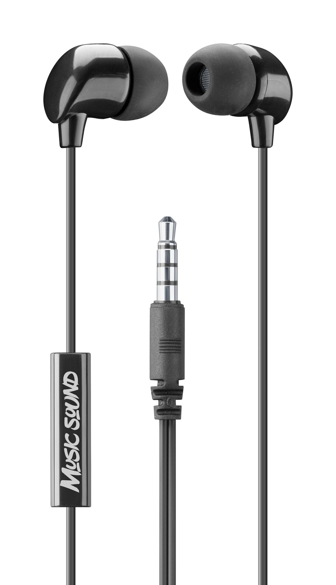 Casti Cellularline - Music Sound, negre