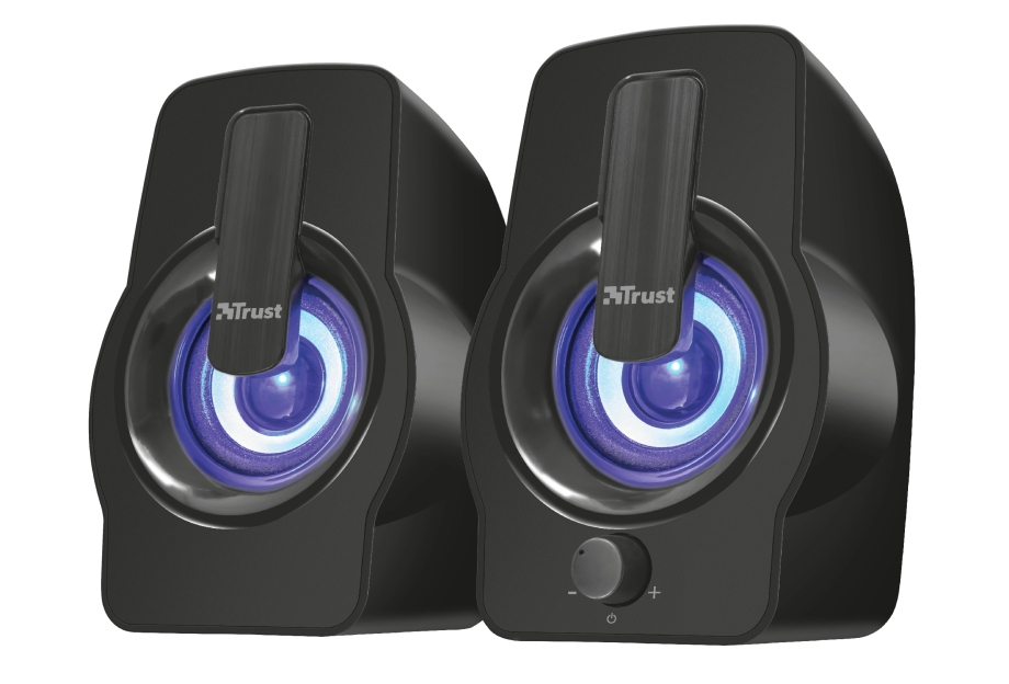 Boxe Trust Gemi RGB 2.0, 6W, negru Boxe Trust Gemi RGB 2.0, 6W, negru - imagine 2