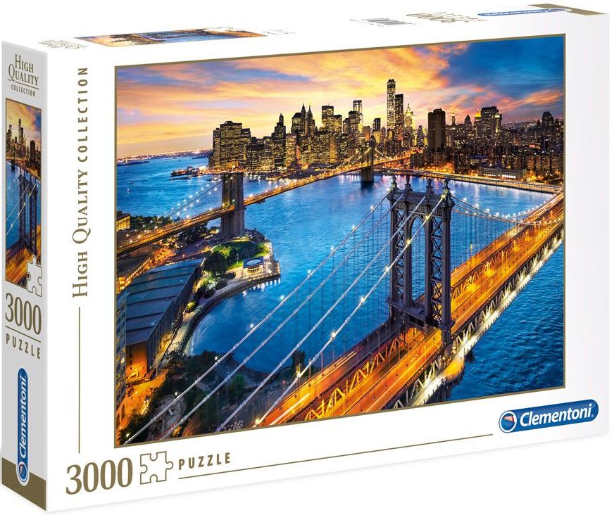 Puzzle Clementoni din 3000 de piese - New York