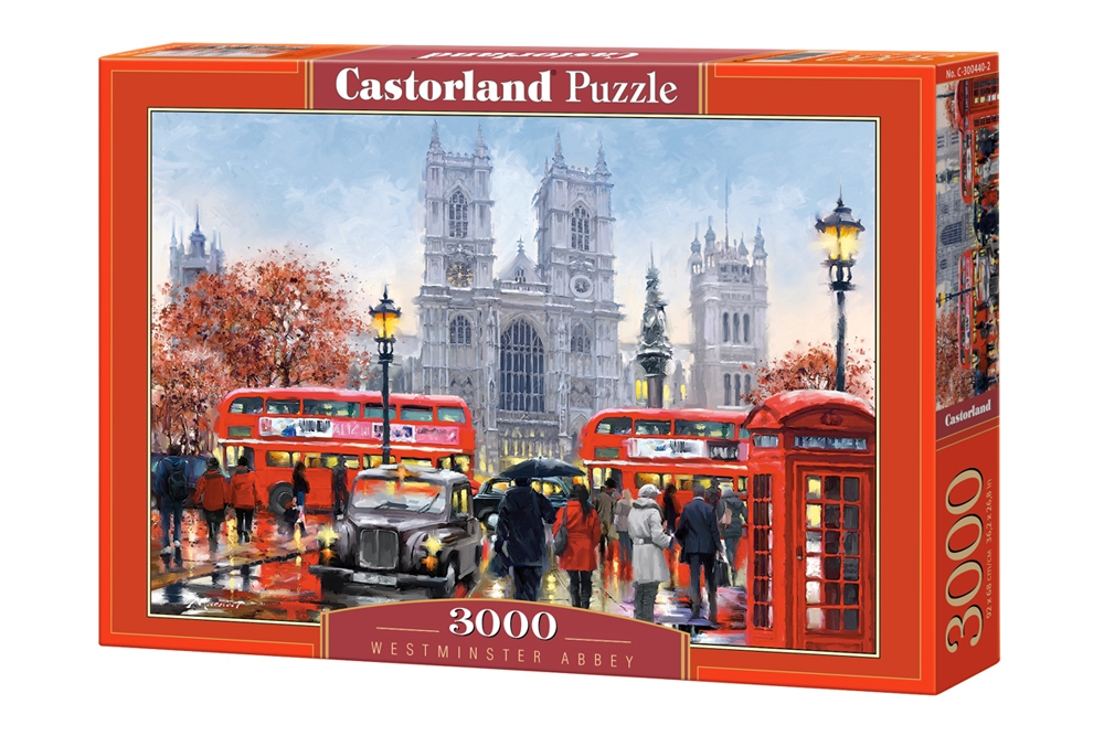 Puzzle Castorland din 3000 de piese - Abatia Westminster