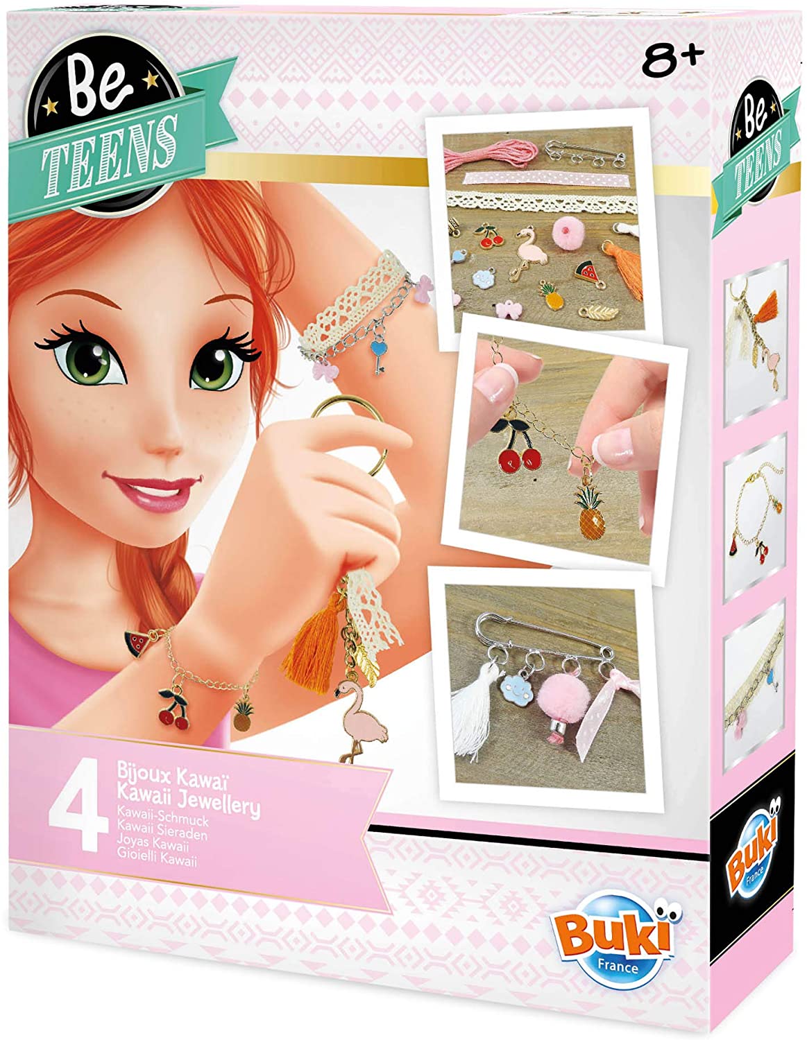 Set creativ Buki Be Teens - Fa-ti singur bijuterii Kawaii