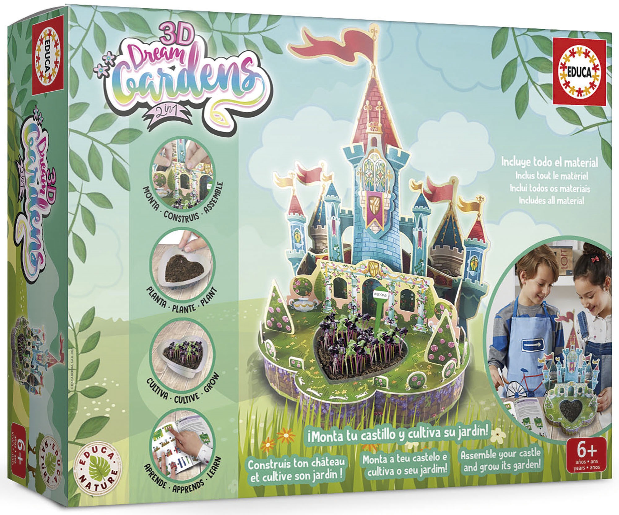 Set de jucării Educa 3D - Castel