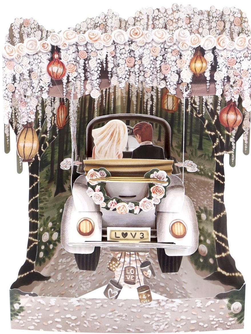 Felicitare 3D Santoro Swing - Together Forever
