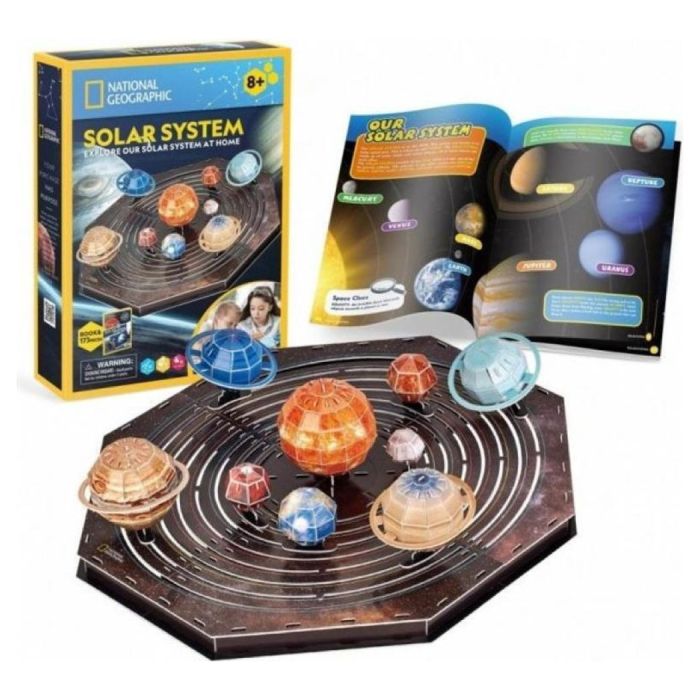 3D Puzzle Cubic Fun din 173 piese-Sistemul solar