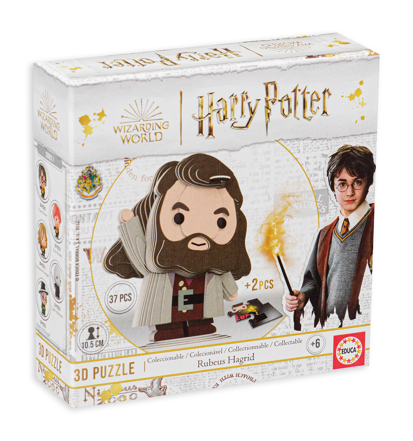 Puzzle 3D Educa din 37 de piese - Rubeus Hagrid