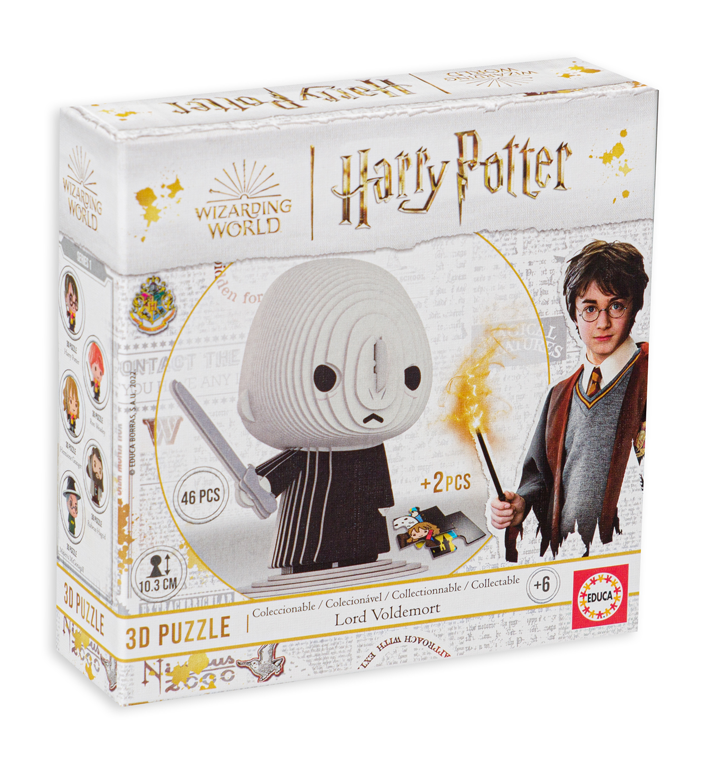 Puzzle 3D Educa din 46 de piese - Lord Voldemort