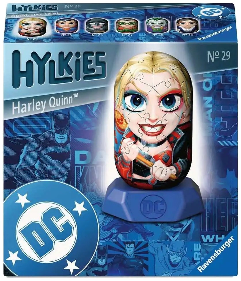 3D Puzzle Ravensburger din 54 piese - DC Comics: Harley Quinn