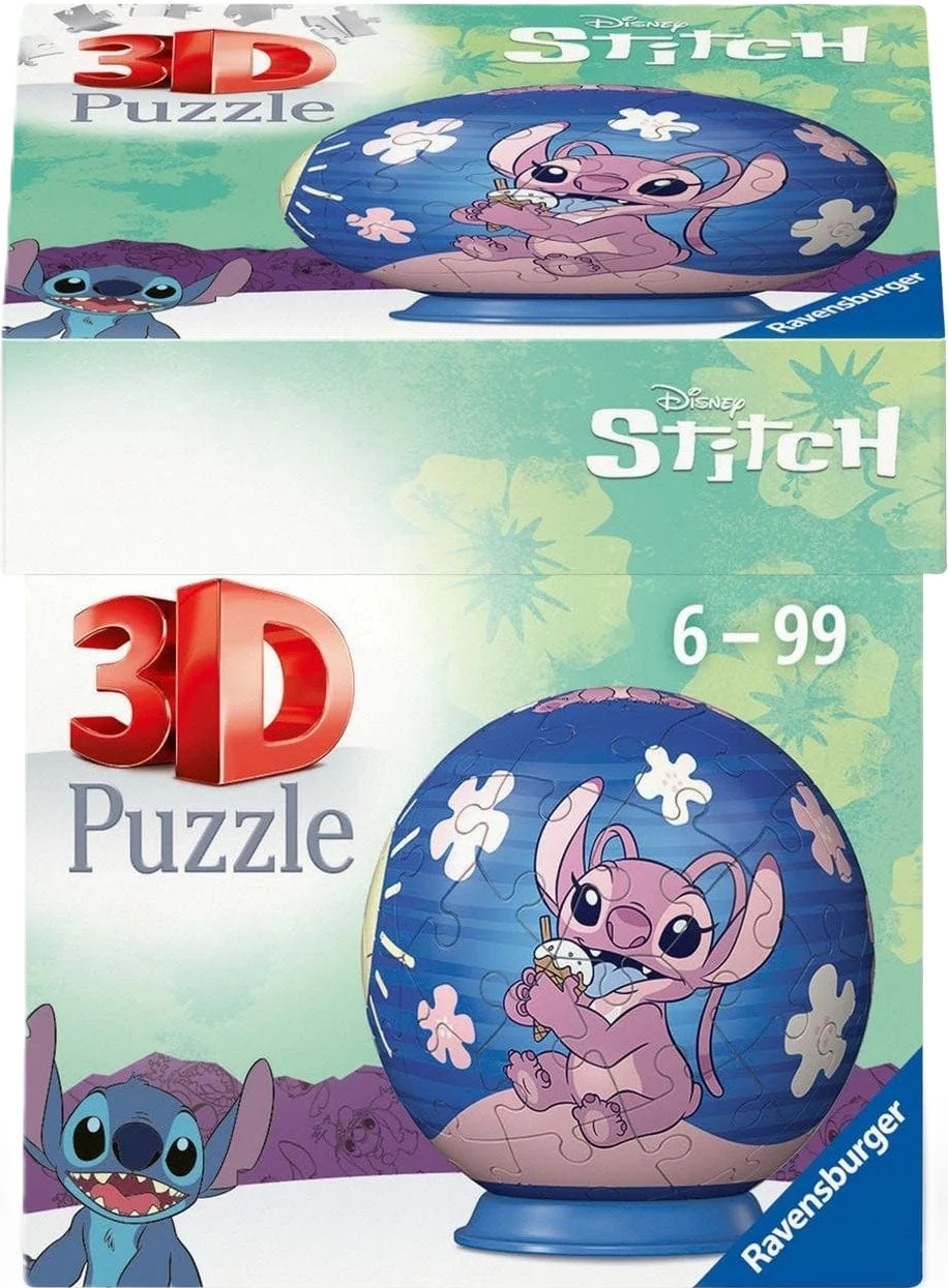 Puzzle 3D Ravensburger din 54 piese - Disney: Angel