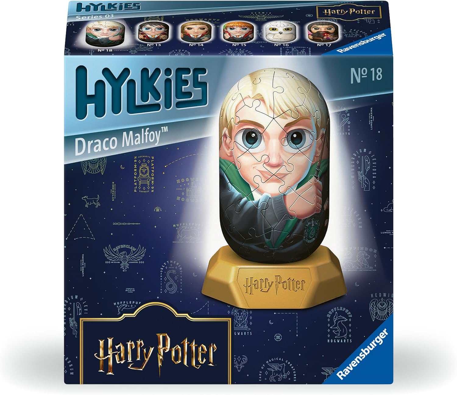 Puzzle 3D Ravensburger din 54 piese - Harry Potter: Draco Malfoy