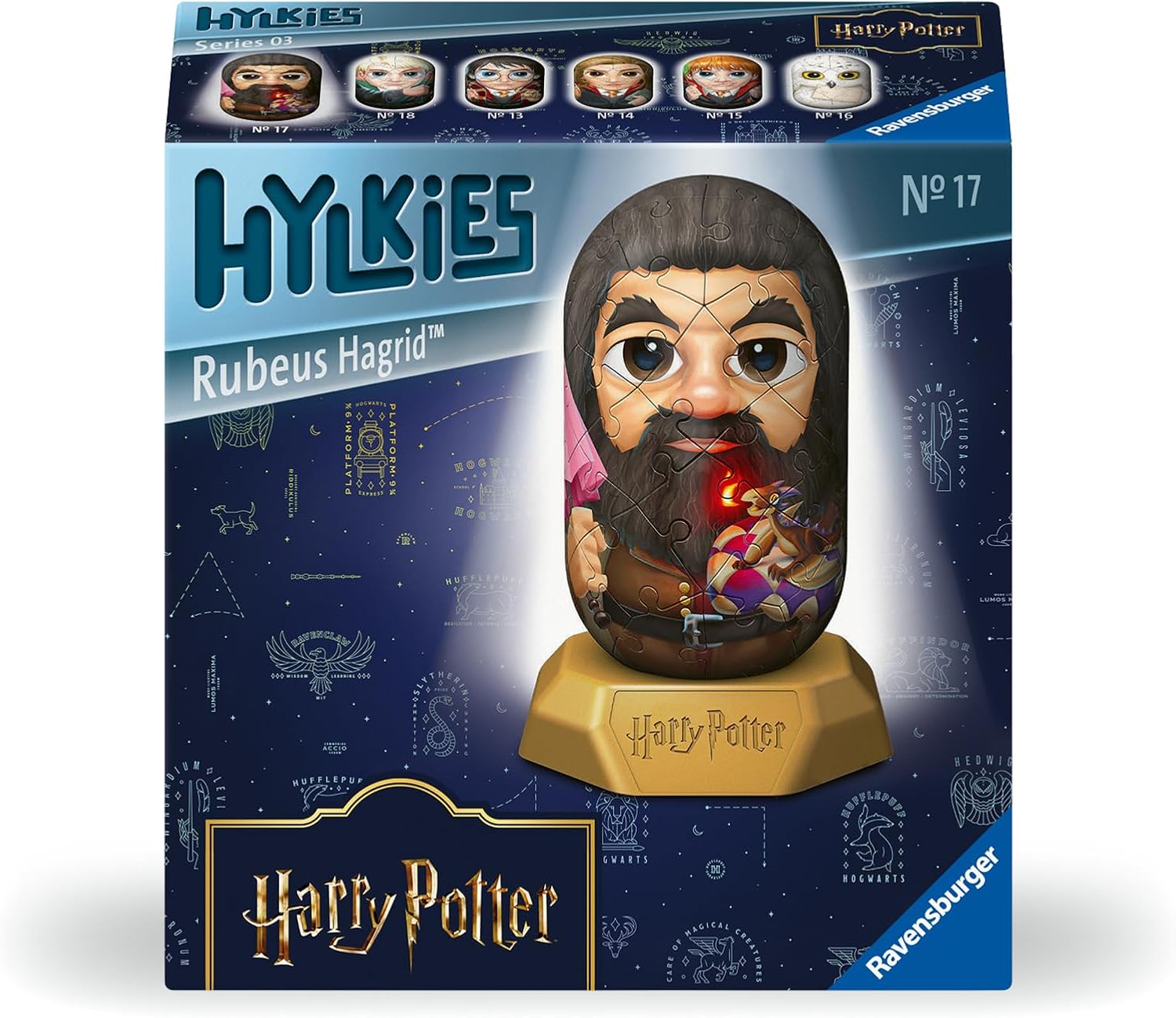 Puzzle 3D Ravensburger din 54 piese - Harry Potter: Hagrid