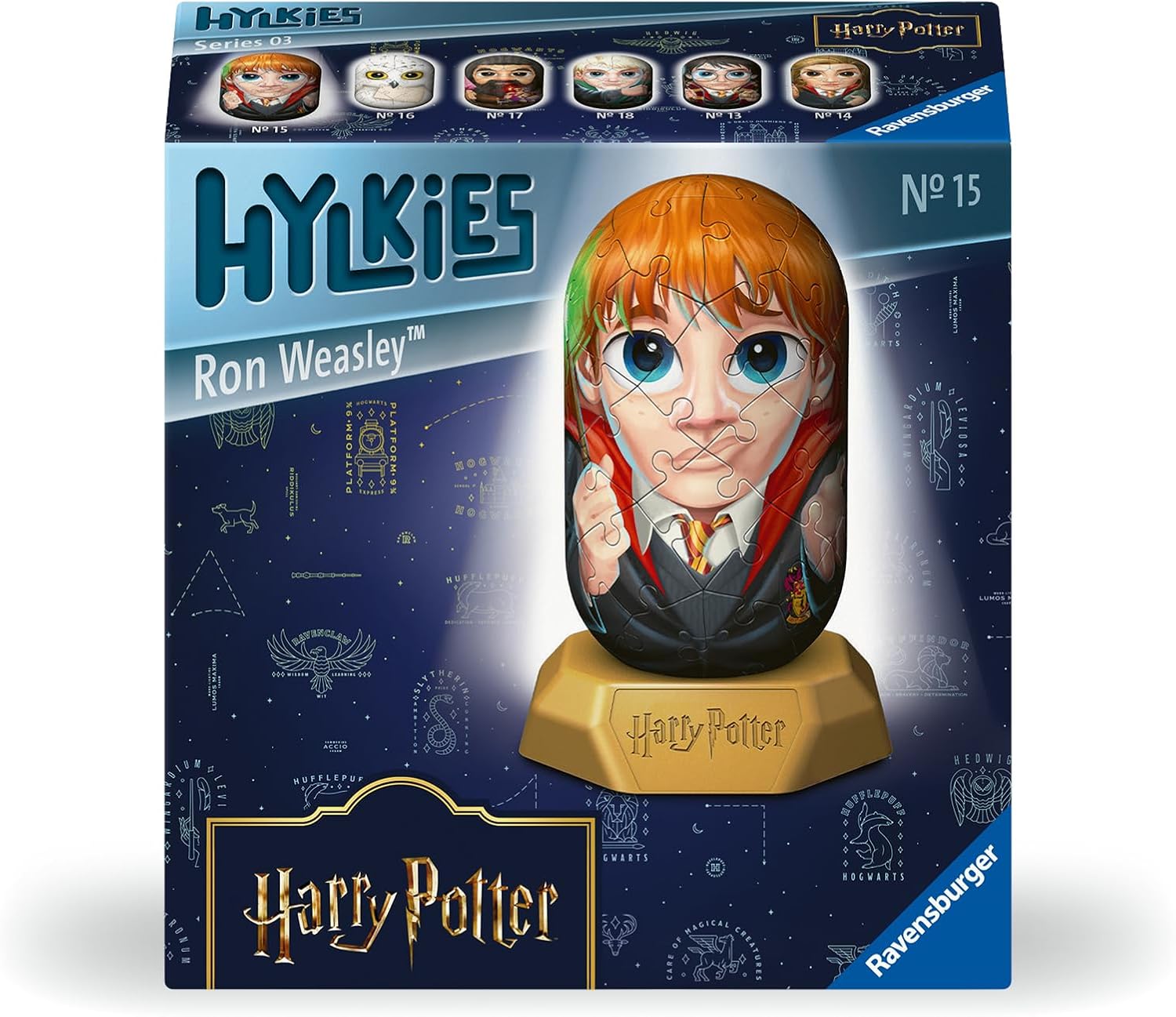 Puzzle 3D Ravensburger din 54 piese - Harry Potter: Ron Weasley
