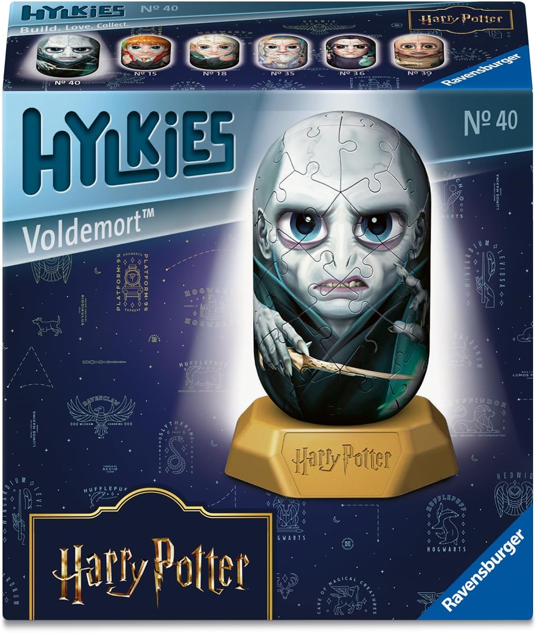 Puzzle 3D Ravensburger din 54 piese - Harry Potter: Voldemort