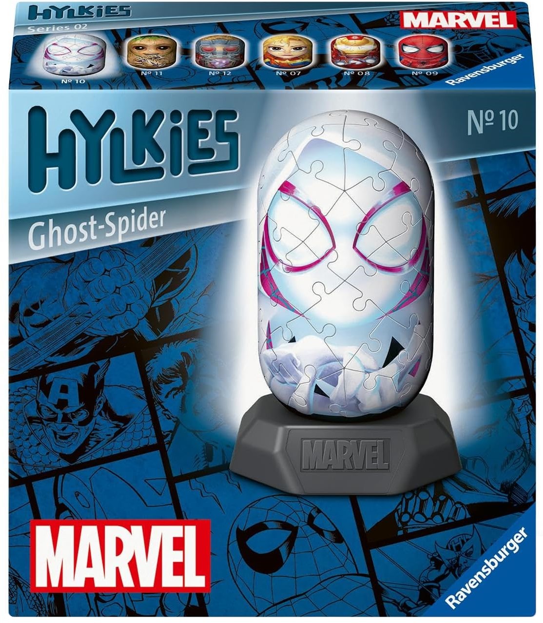 3D Puzzle Ravensburger din  54 piese - Marvel: Ghost-Spider