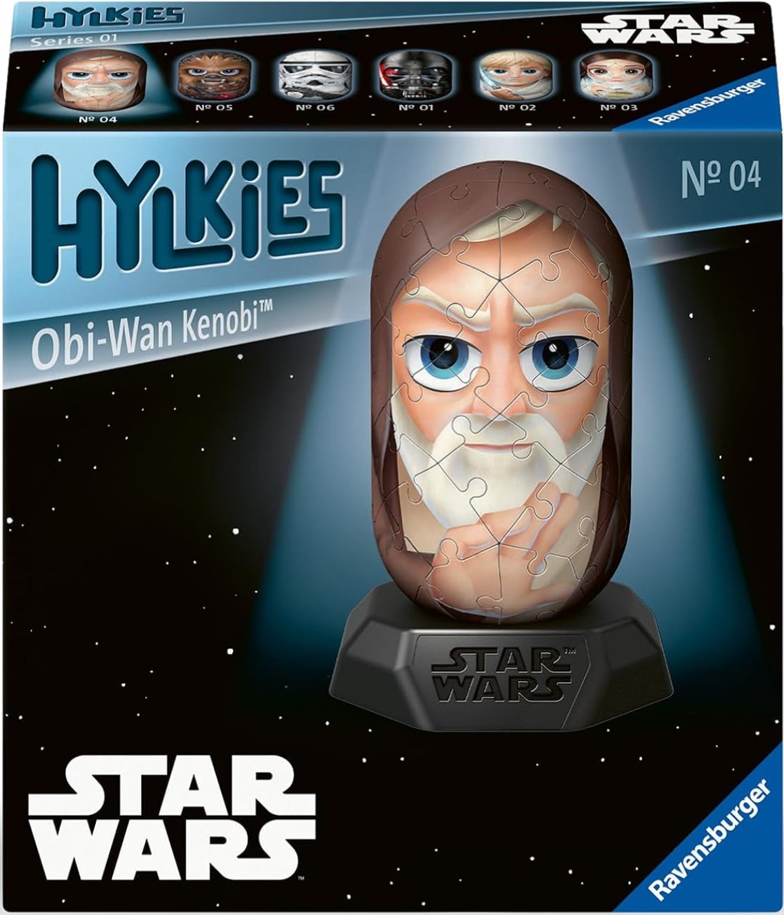 3D Puzzle Ravensburger din 54 piese - Războiul Stelelor: Obi-Wan Kenobi