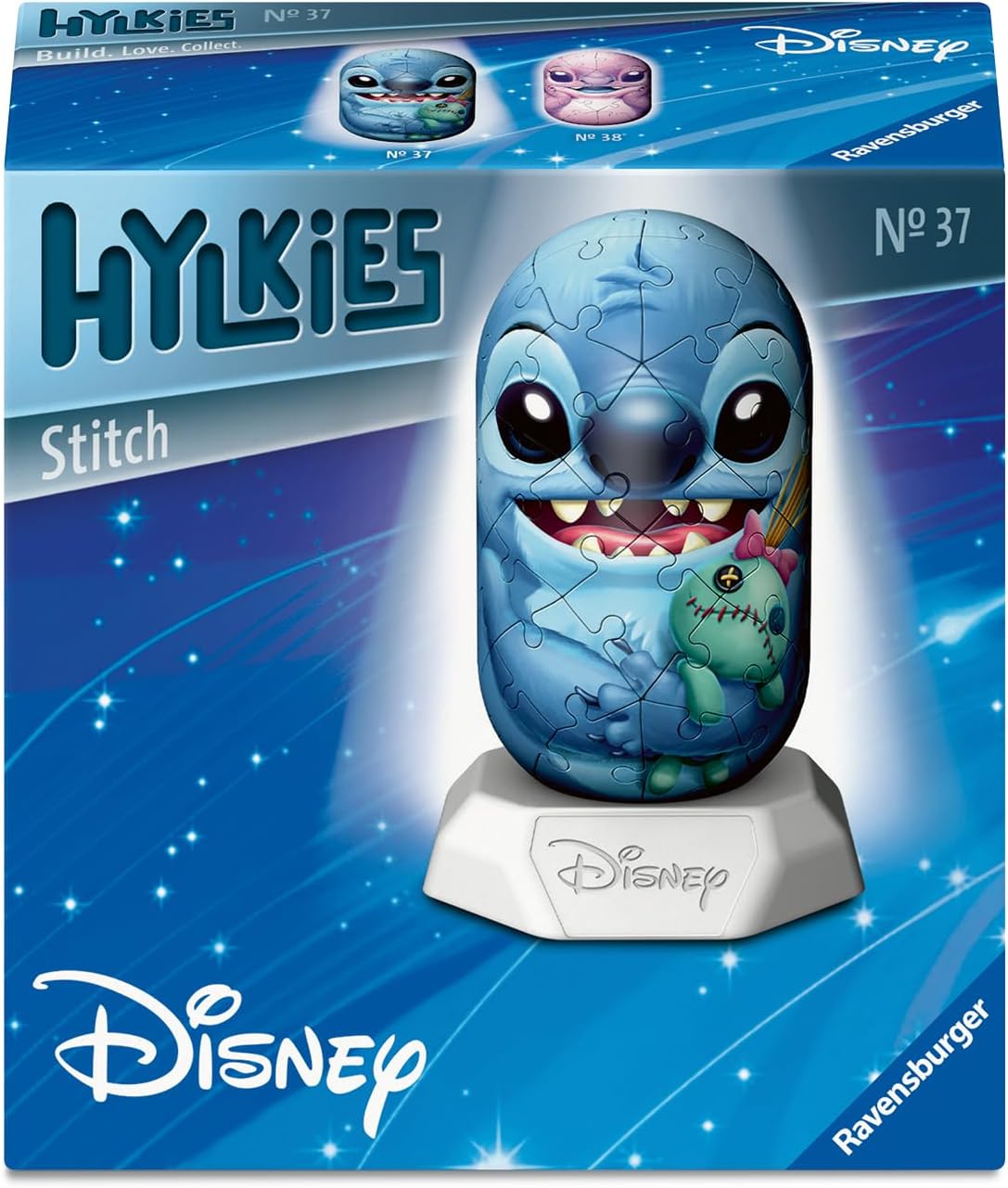 Puzzle 3D Ravensburger din 54 de piese - Stitch