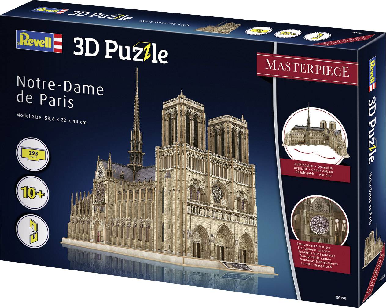 3D Puzzle Revell - Catedrala Notre-Dame