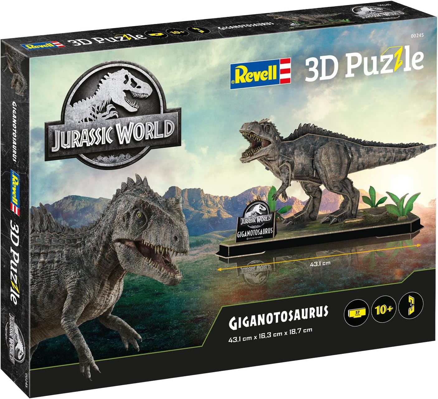 3D Puzzle Revell din 57 piese - Gigantoraptor