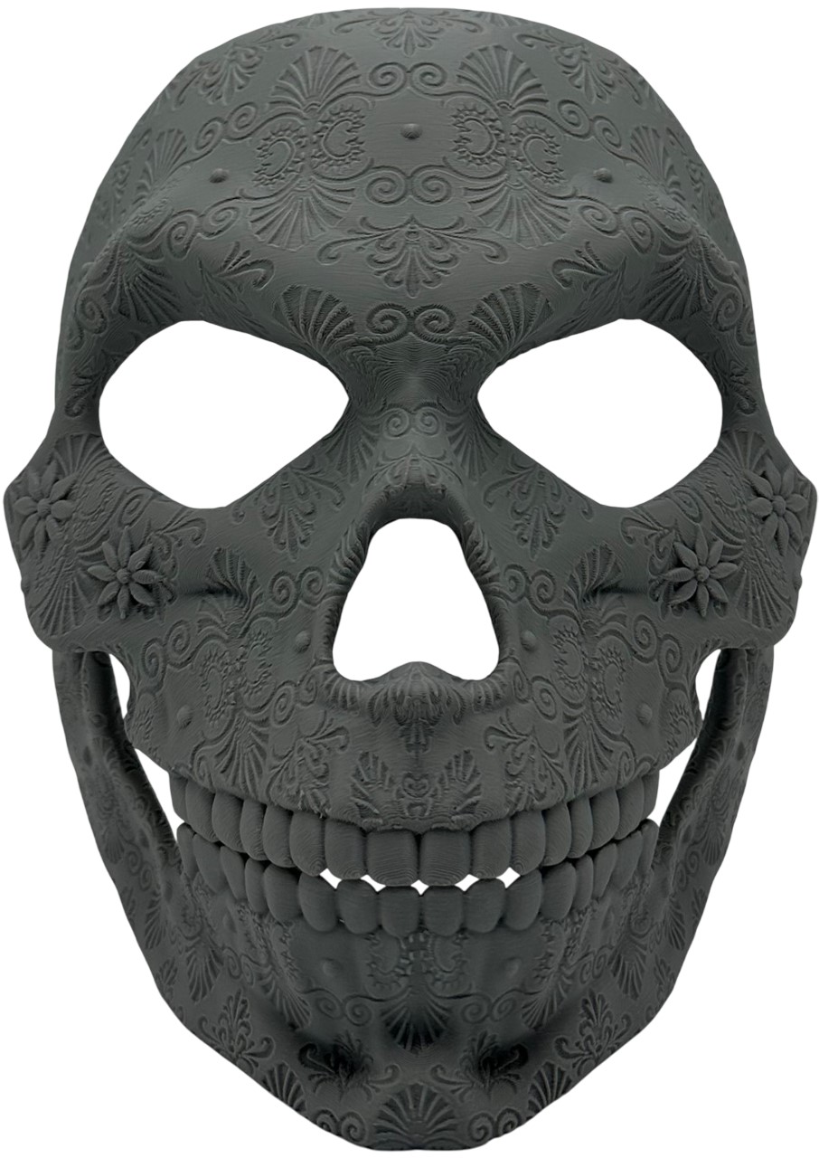 Print 3D  3D Morph Lab - Catrina, mască de față, gri