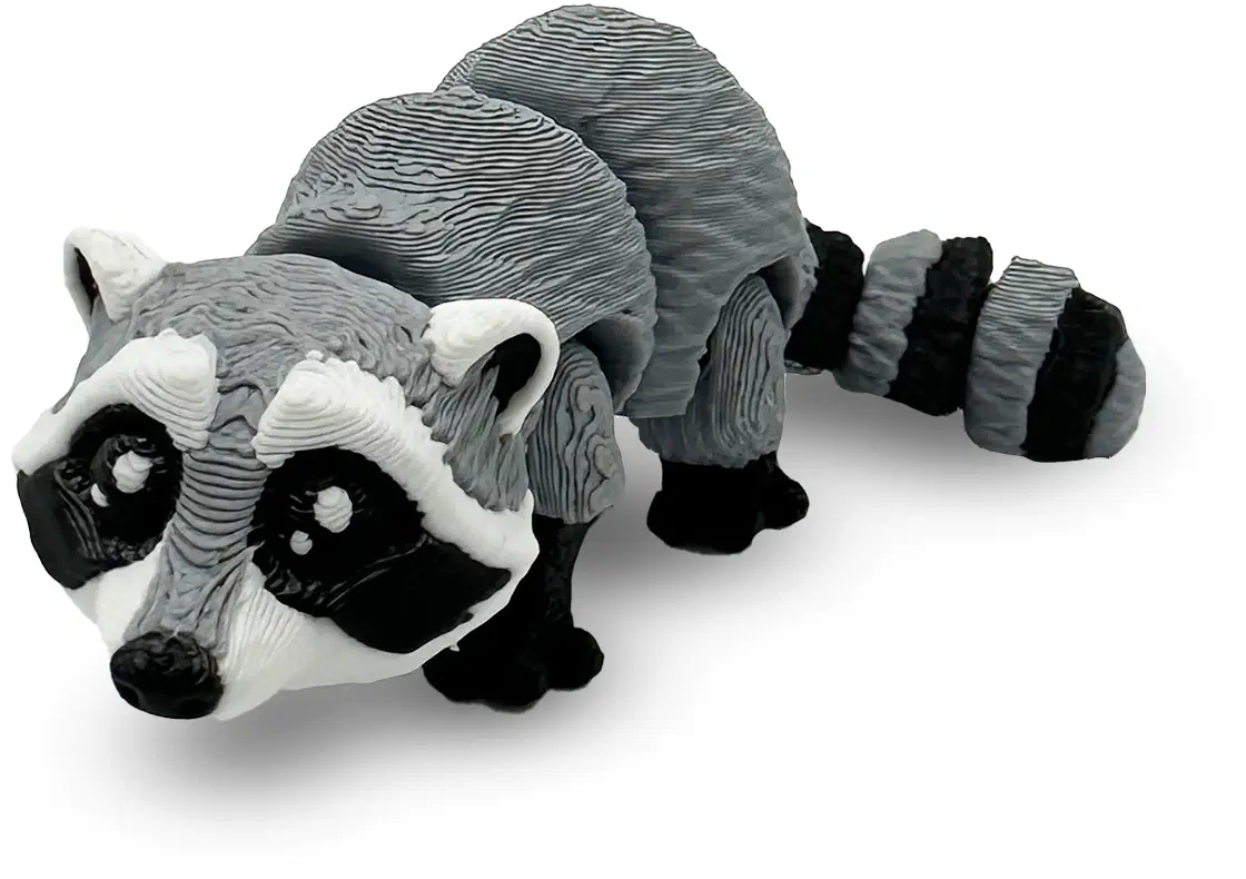 Print 3D de la 3D Morph Lab  - Raton, mini, gri