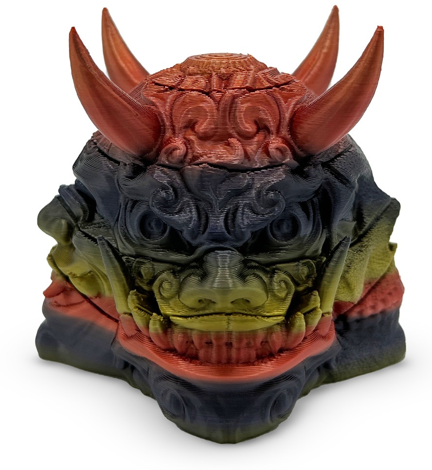 Print 3D de la 3D Morph Lab - Fidget, amestec Yokai, gradient