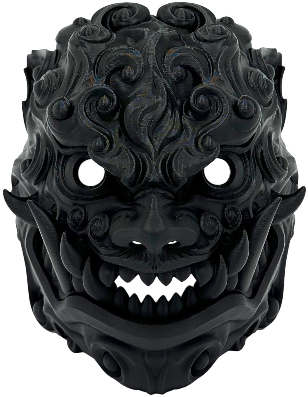 3D Print 3D Morph Lab - Foo lion, mască de purtat, negru