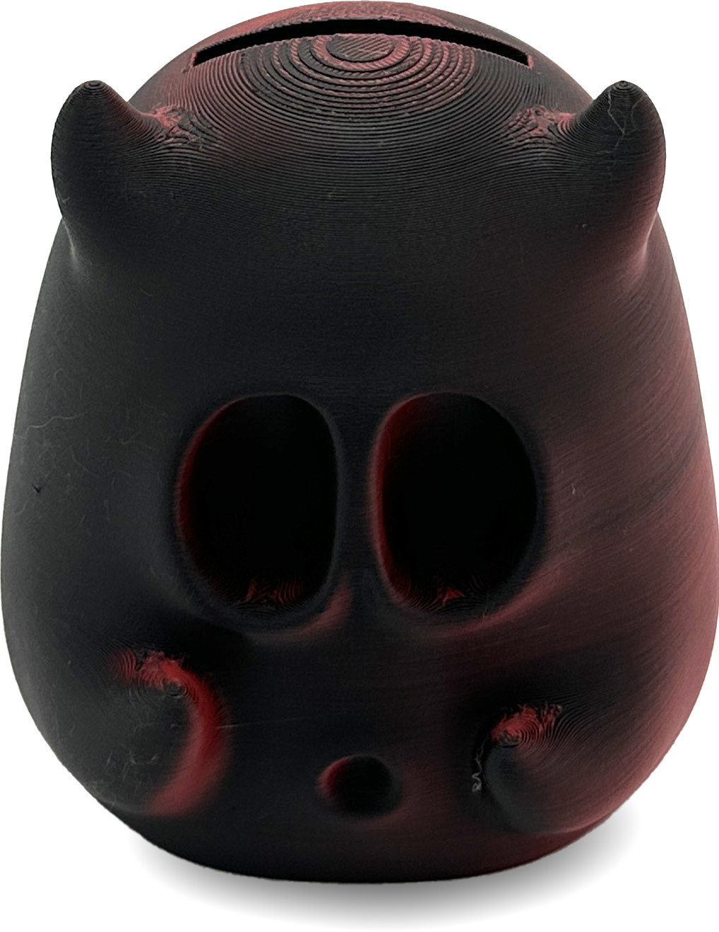 Print 3D de la 3D Morph Lab  - Pușculiță, elf, negru și roșu