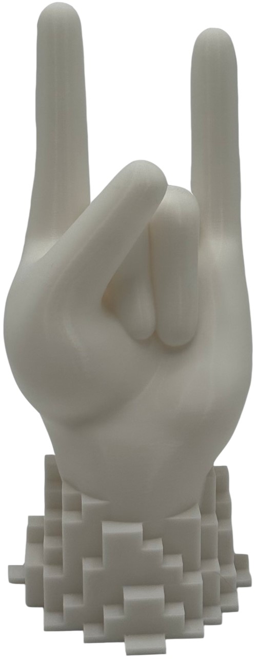 Print 3D  3D Morph Lab - Suport pentru controler, manual, înalt, alb