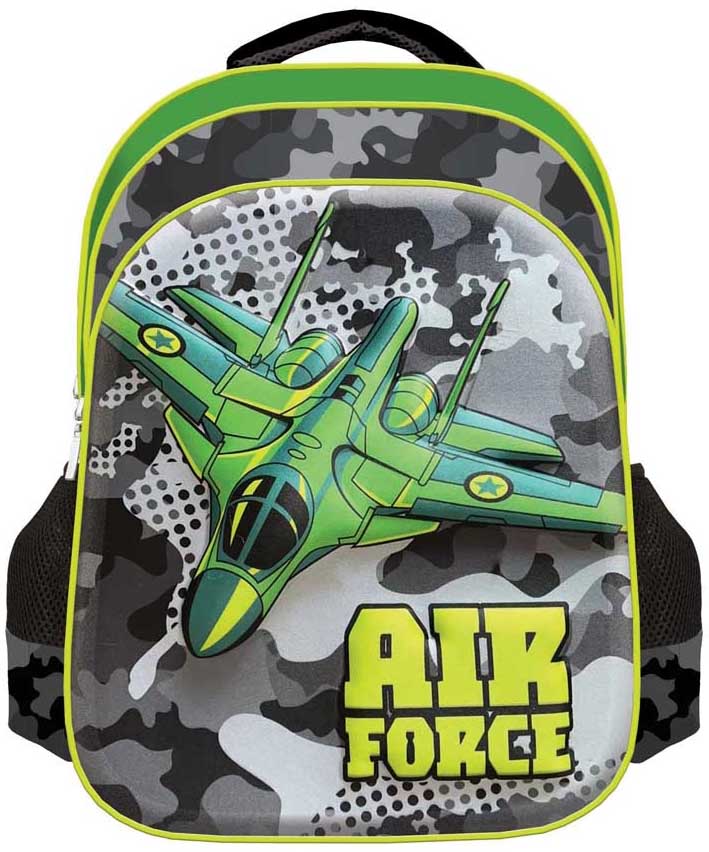 Rucsac 3D S. Cool - Air Force, cu 2 compartimente, lumini LED