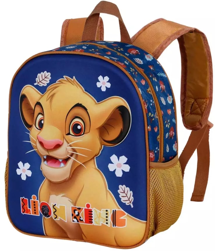 Ghiozdan 3D pentru grădiniță Karactermania Lion King - Little Face