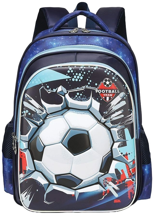 3D Ghiozdan pentru grădiniță S. Cool - Football, cu 1 compartiment