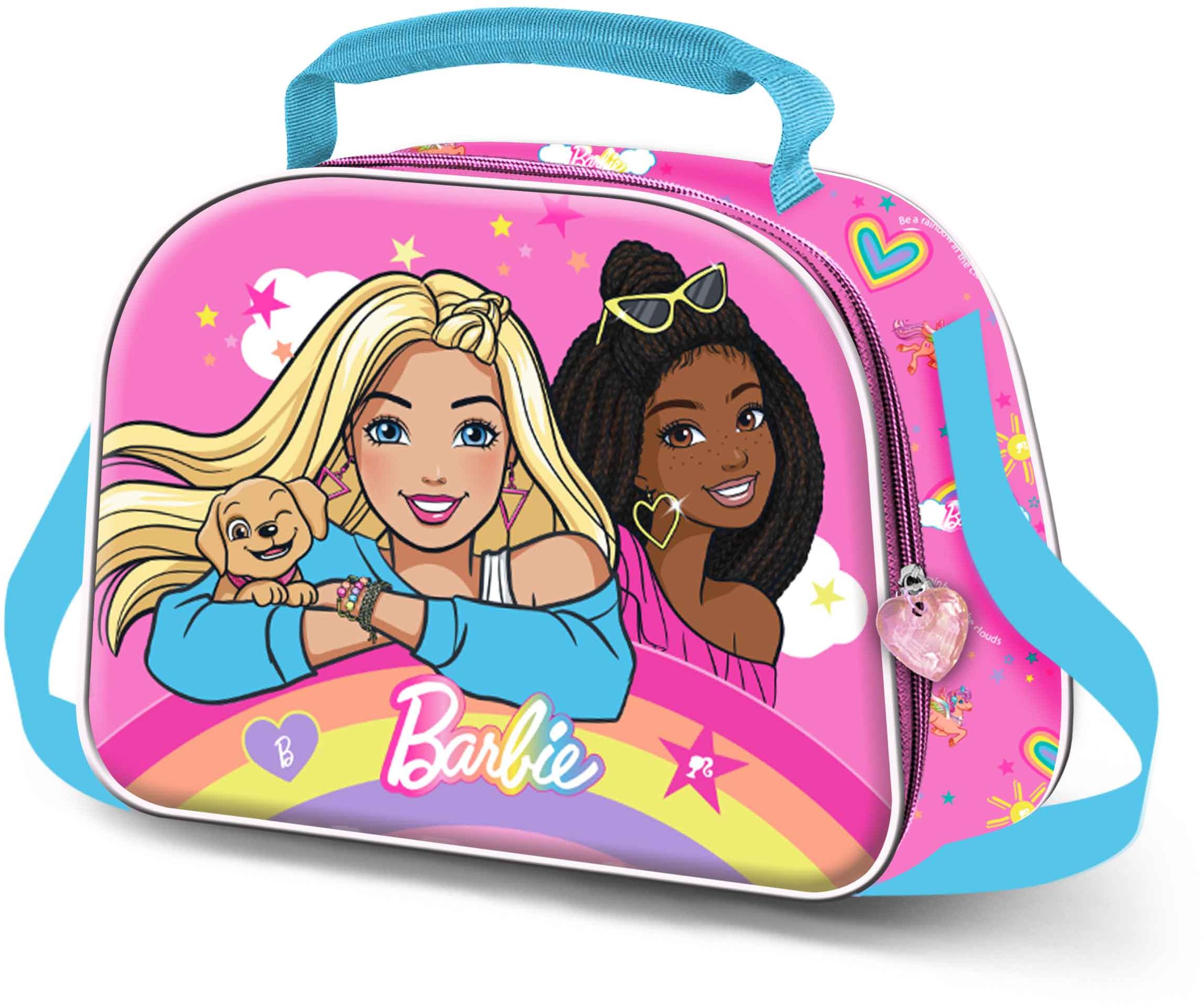 3D geantă termică Karactermania Barbie - Rainbowy Girls