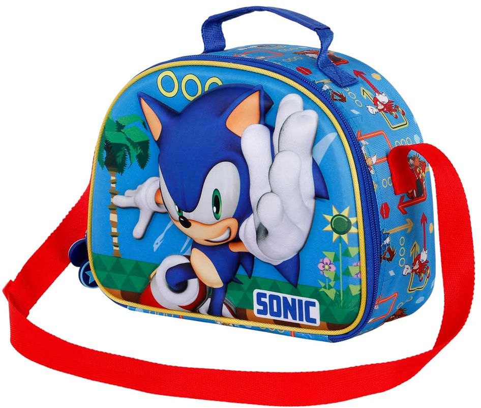 3D geantă termică Karactermania Sonic - Faster