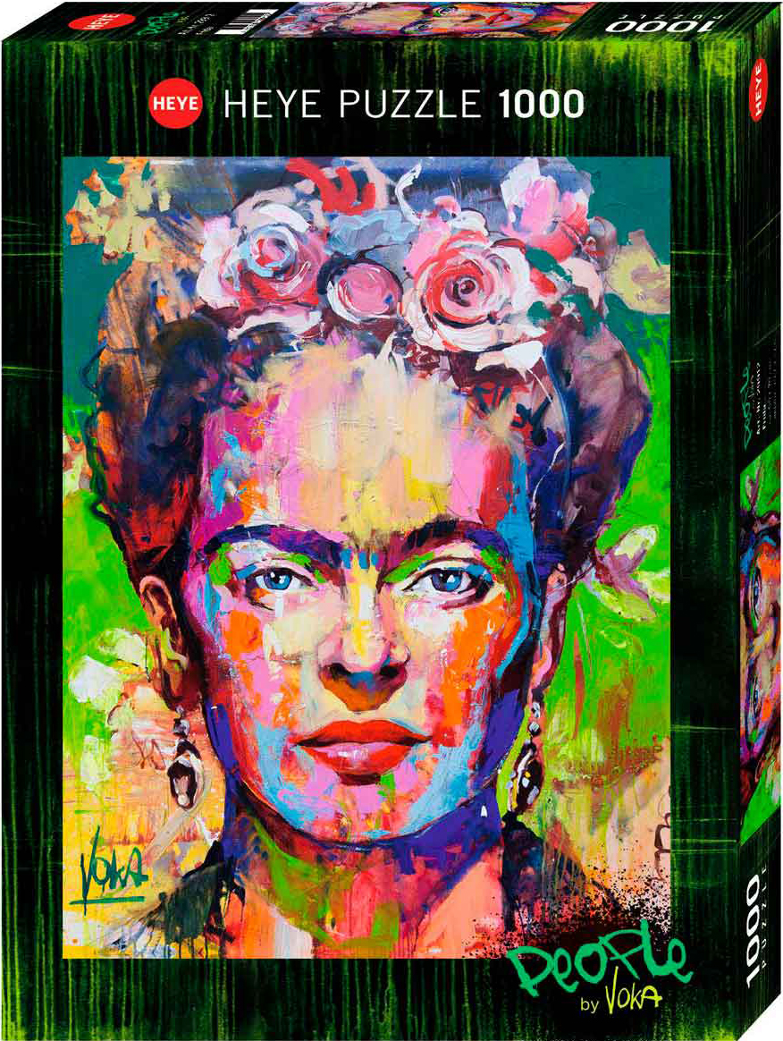 Puzzle Heye din 1000 de piese - Frida, Voka
