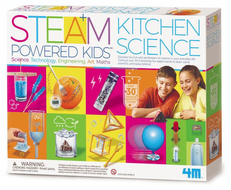 Set de creatie 4M Steam Powered Kids - Experimenteaza in bucatarie
